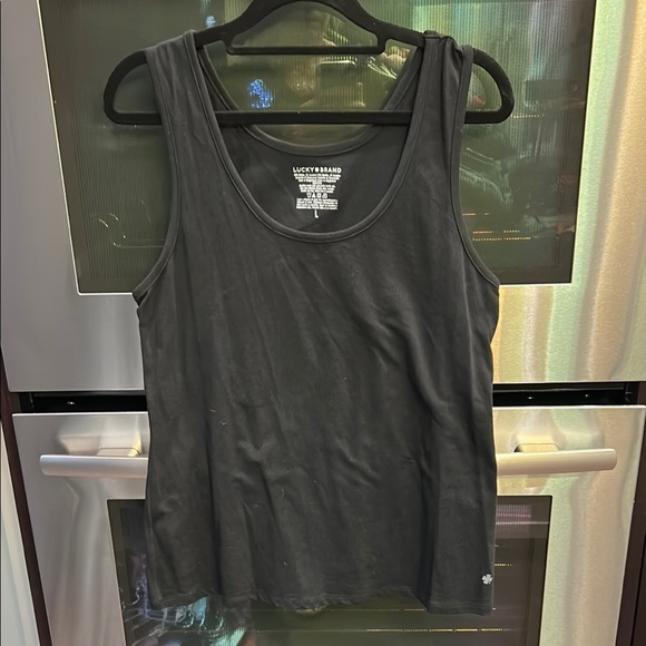 Lucky Brand Gray Tank Top Soft Lightweight Design - Picture 1 of 3